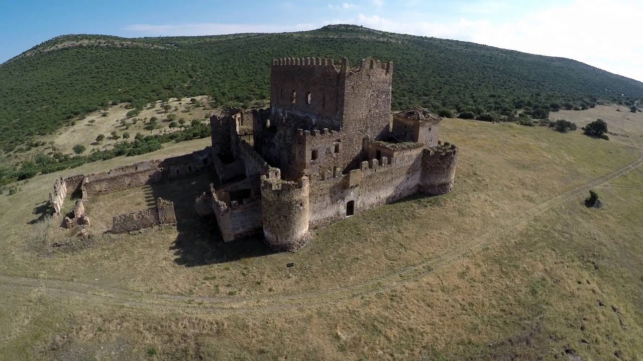 Castillo de Guadalerzas, Los Yébenes Dron 4K
