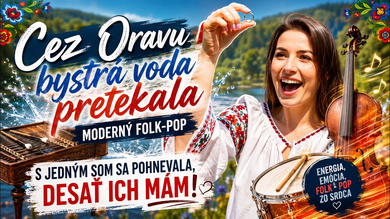 Cez Oravu bystr&aacute; voda | Modern Slovak Folk / Folk Pop