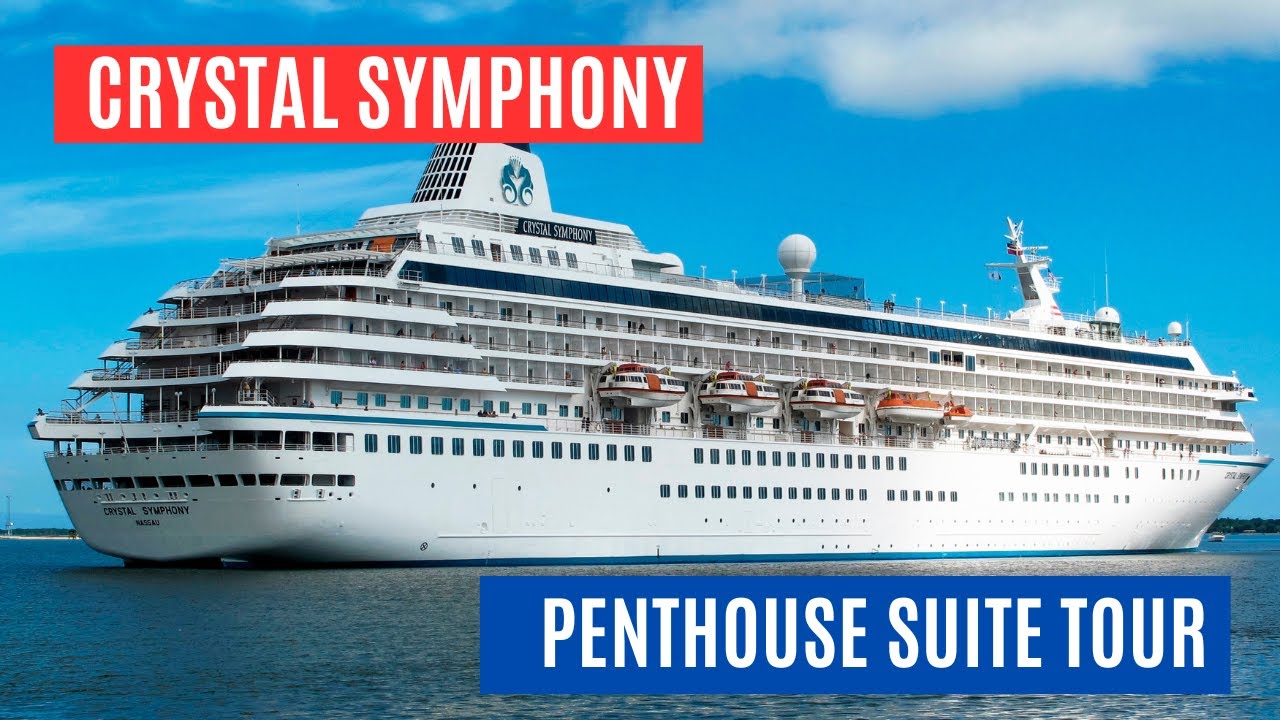 Crystal Symphony Penthouse Suite Tour #cruising #crystalcruises