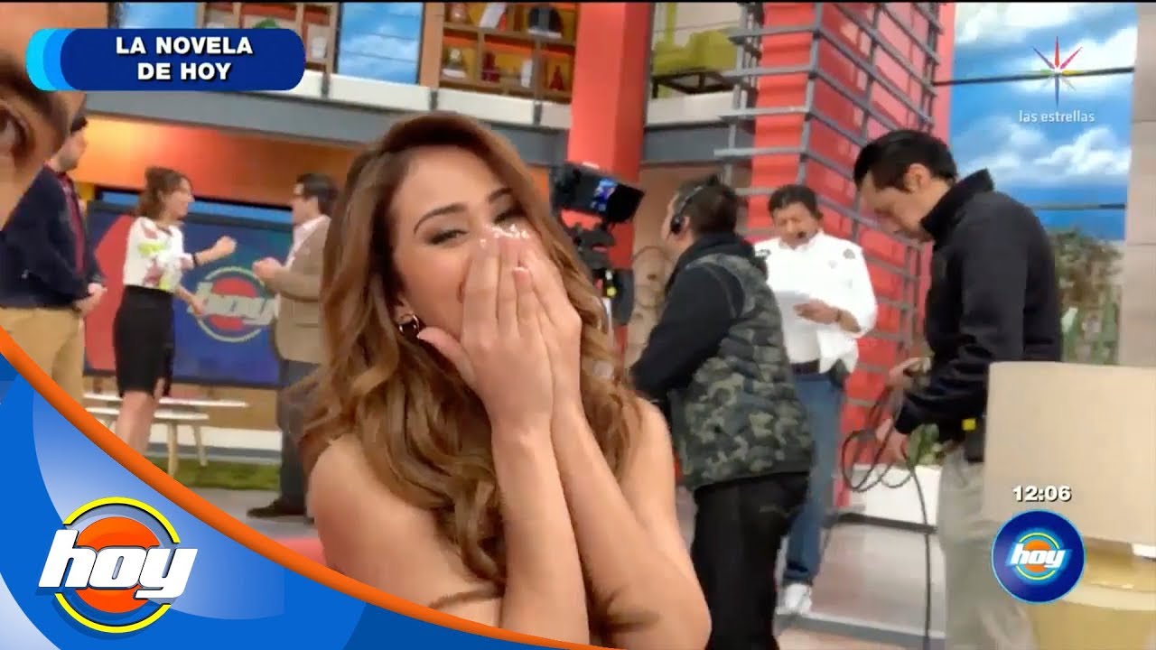 Regañaron a Yanet García en el detrás de cámaras de HOY