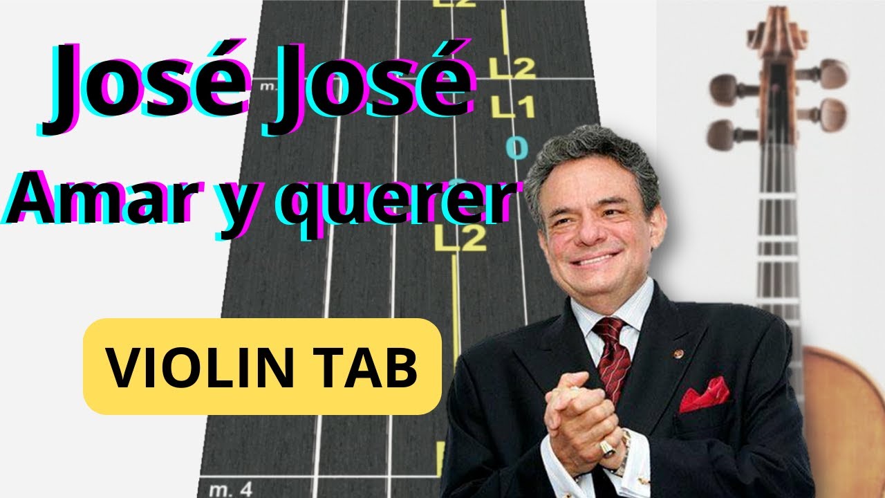 Amar y querer | Viol&iacute;n 🎻 Play Along | TUTORIAL | TABLATURA