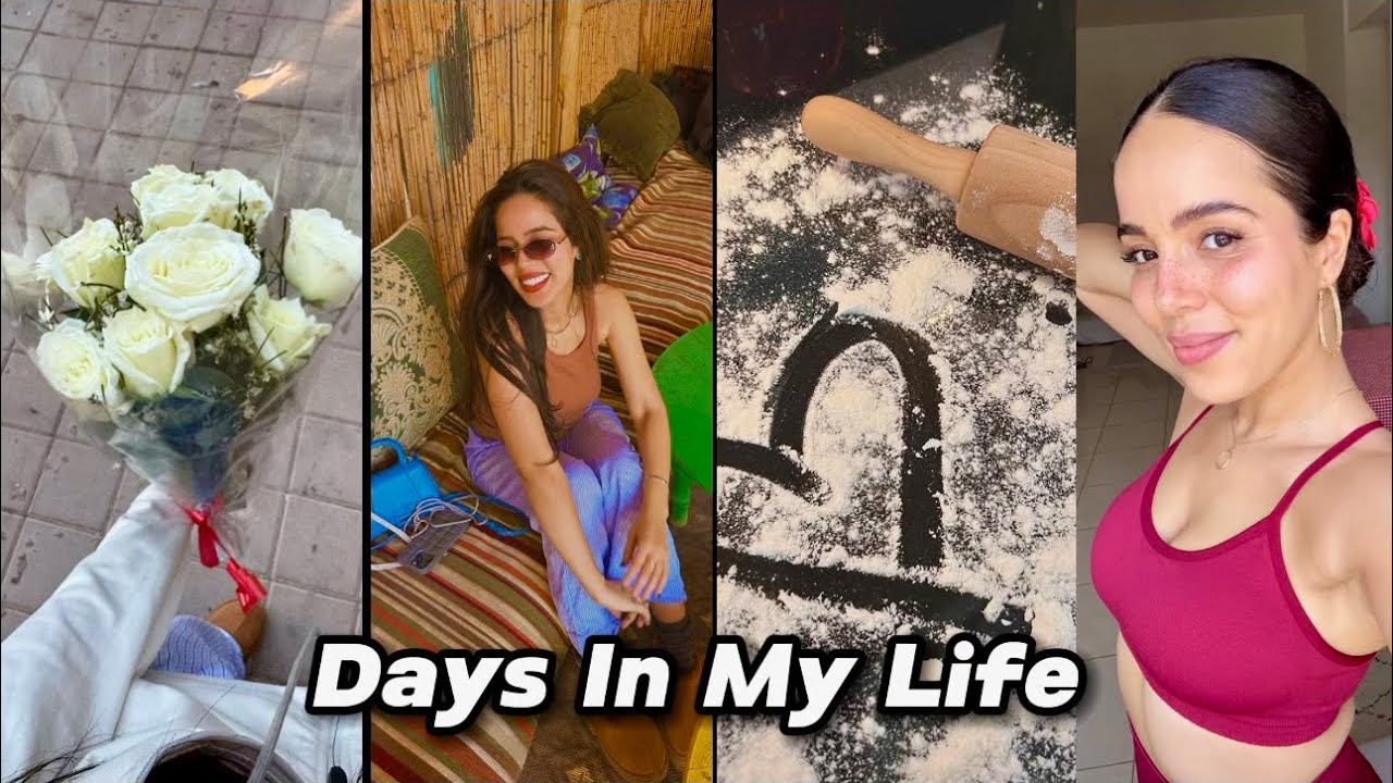 Days in my life| cooking ,friends & work 💛👩🏻‍🍳🌸|طيبنا ورق عنب