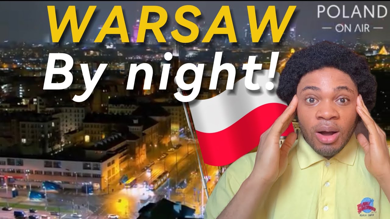 Варшава прекрасна ночью 😳🇵🇱 | Реакция