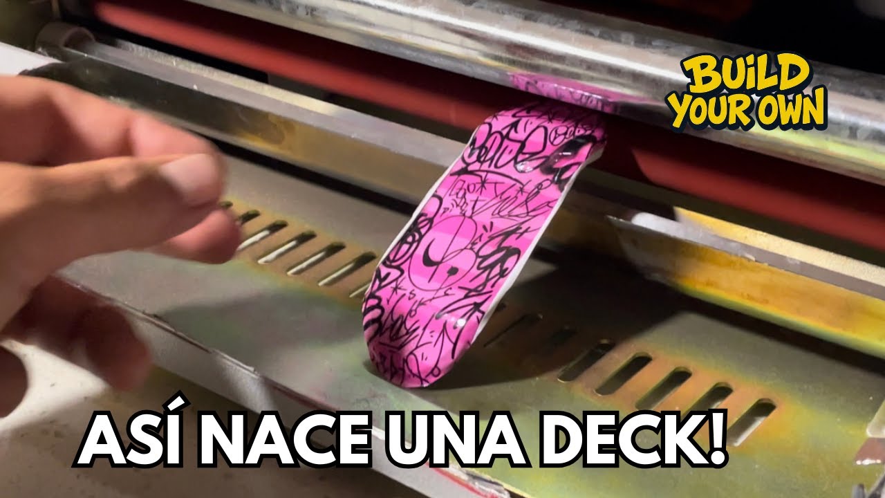 Así se fabrican las decks CODE | Hechas a mano con precisión