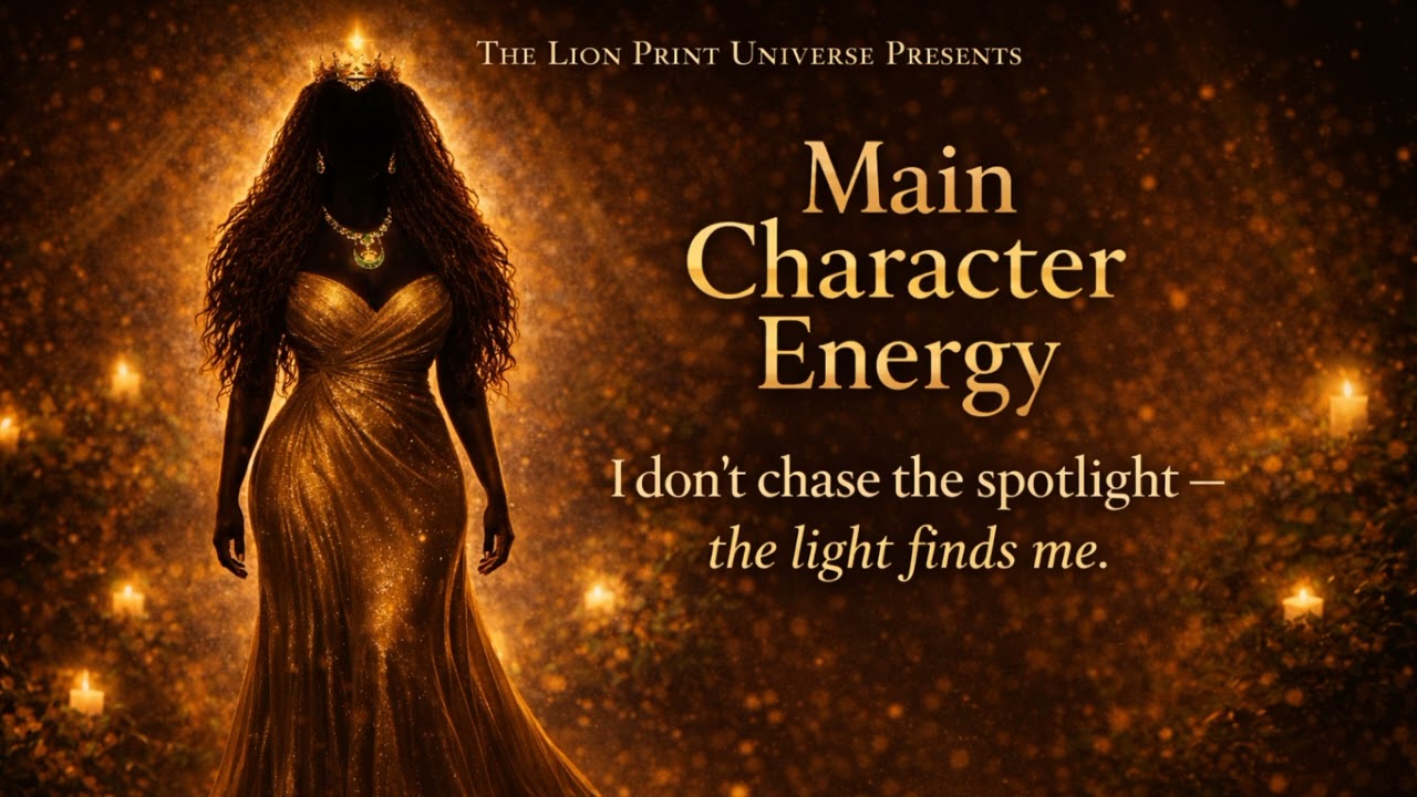 MAIN CHARACTER ENERGY — Crowned Presence
