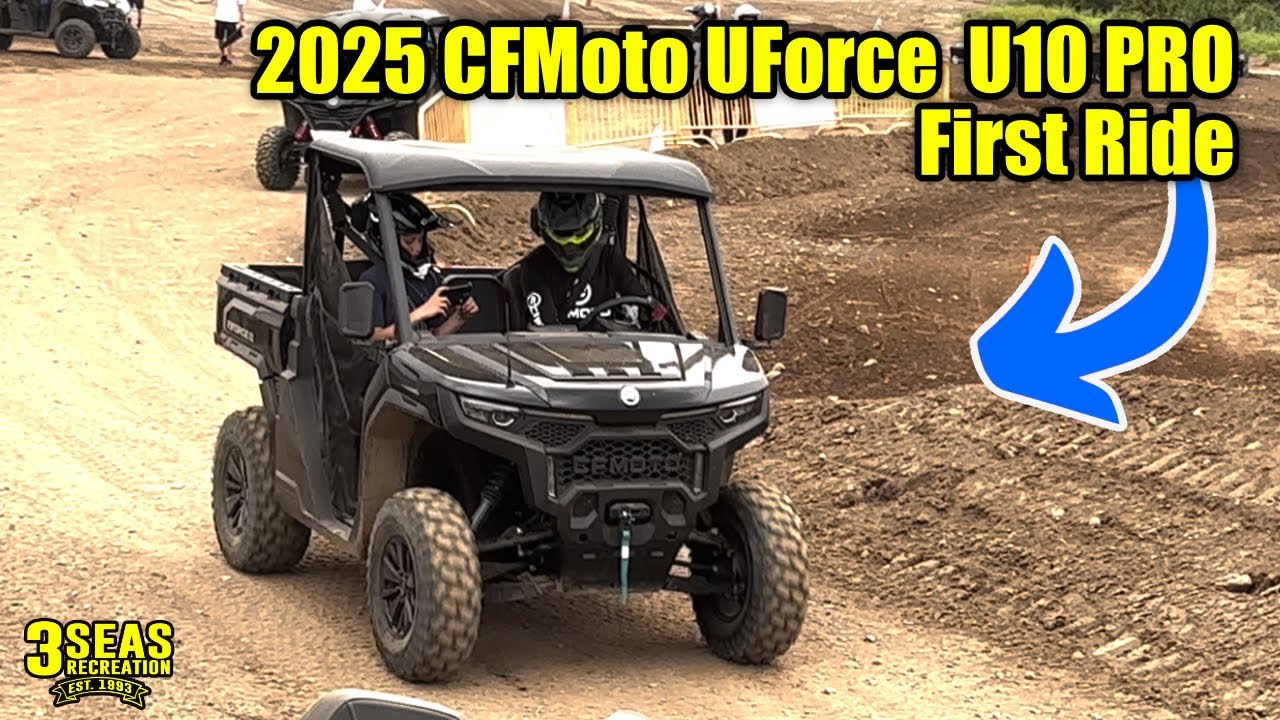 First Drive in the ALL NEW 2025 CFMoto U10 PRO Utility UTV from the Dealer Meeting!