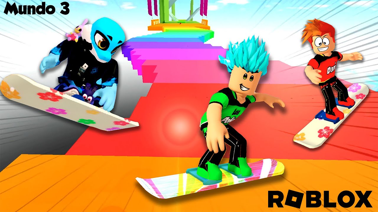 Los POLO en el OBBY del SNOW MUNDO 3 de Roblox!!