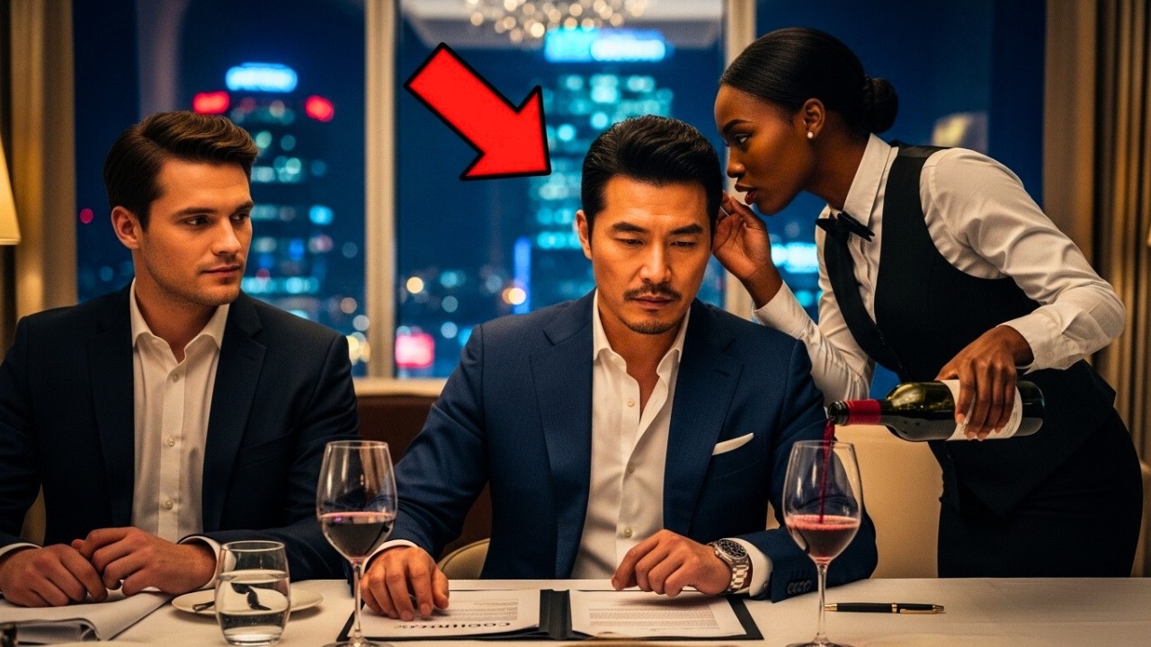 “YOUR TRANSLATOR IS LYING!” — A WAITRESS WARNS A MAFIA BOSS BEFORE A GERMAN DEAL