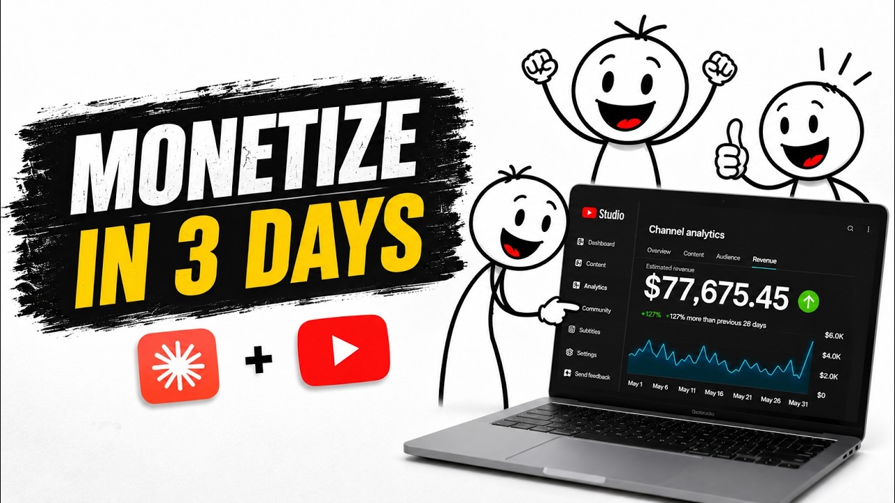 Claude Code (бесплатный тариф) + YouTube = $77 000 в месяц