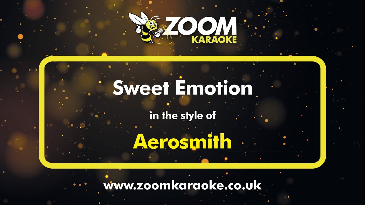 Aerosmith - Sweet Emotion - Karaoke Version from Zoom Karaoke
