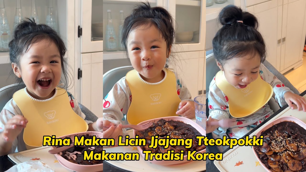 Rina Makan Licin Jjajang Tteokpokki Makanan Tradisi Korea