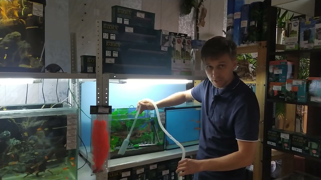 Супер способ очистки грунта. Сифоним правильно!