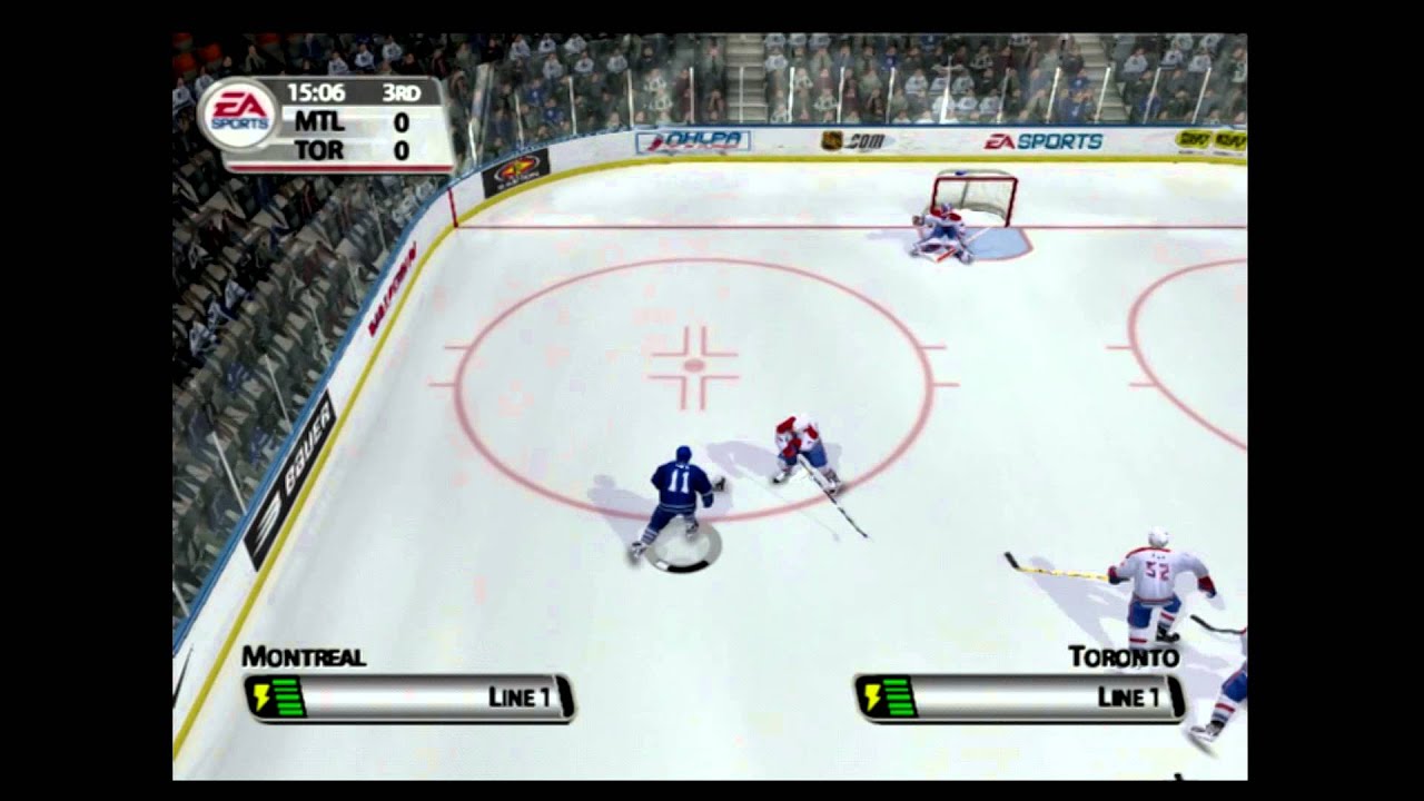 NHL 2005 (PLAYSTATION 2) Montreal vs Toronto