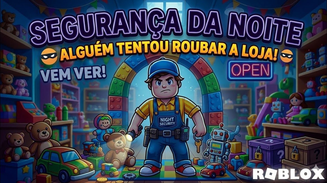 Roblox - Escape da loja de brinquedos do senhorito Engraçado Scary Obby.