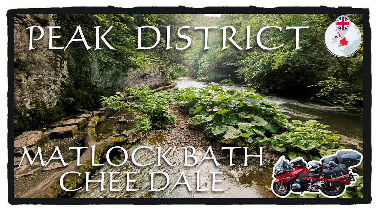 Matlock Bath: Odkrywamy ukryte jaskinie i zapierające dech szlaki Chee Dale | 🏍 Peak District ep3