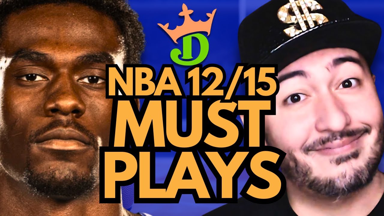 NBA DFS Monday 12/15 (DraftKings NBA MUST PLAYS) | NBA DFS Picks