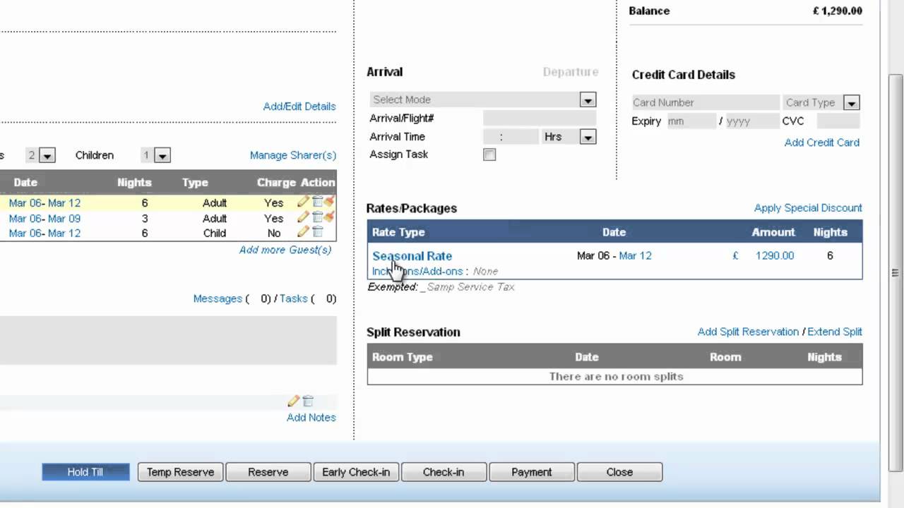 Hotelogix Hotel Reservation Software Tutorial - Single Reservations Basics