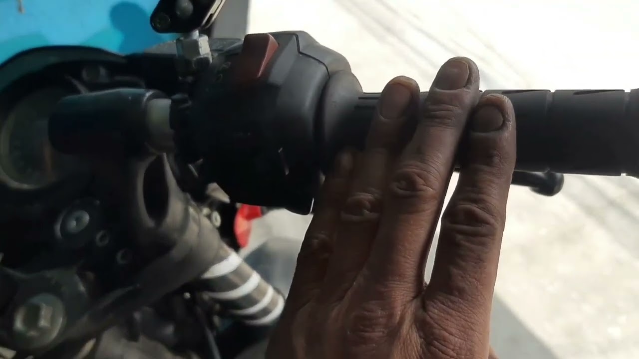 cambio de chicote de acelerador bajaj pulsar 200