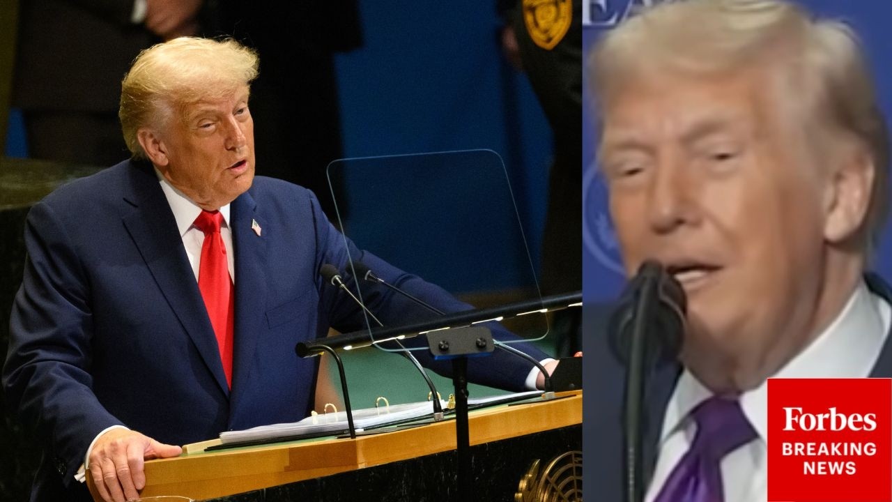 'I Was In Trouble...': Trump Relives United Nations General Assembly Teleprompter Debacle