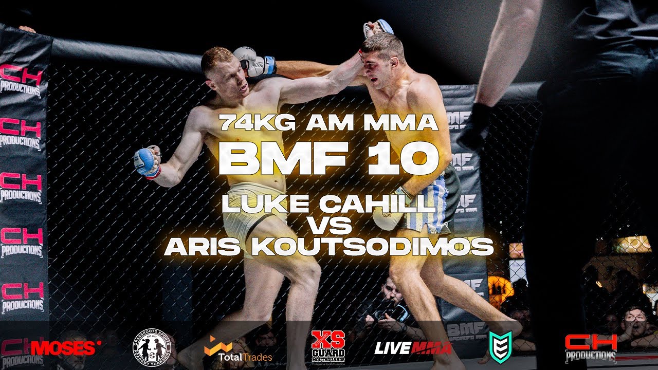 BMF 10 | Aris Koutsodimos vs Luke Cahill | Amateur Light Heavyweight MMA