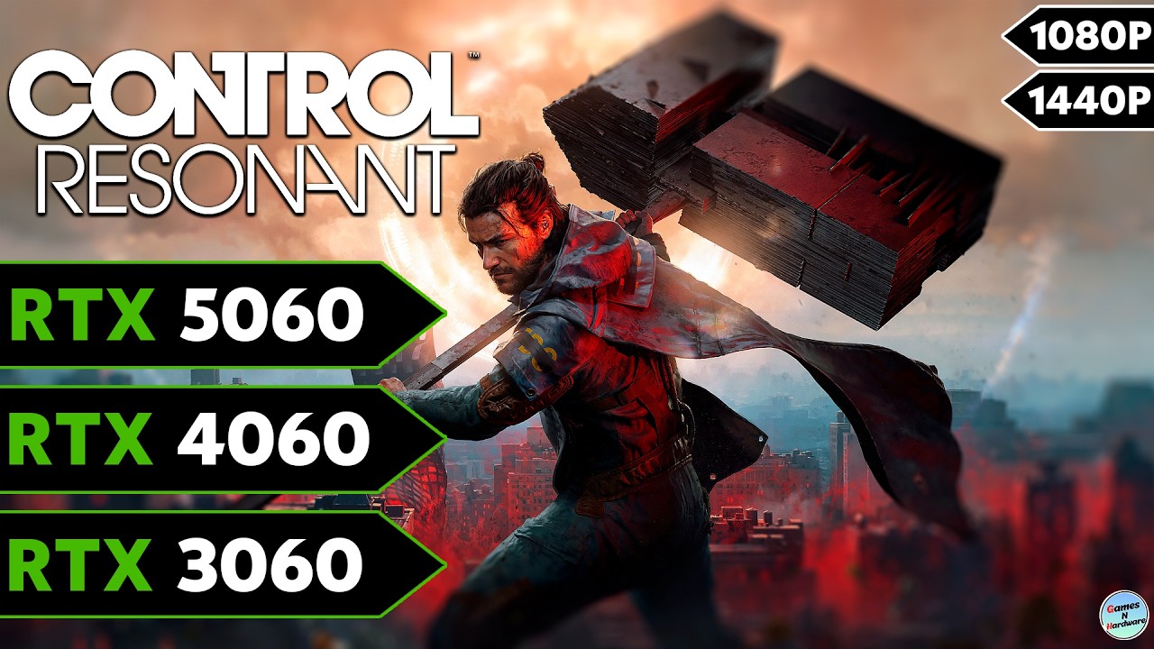 Kontrola rezonansowa | RTX 5060, RTX 4060, RTX 3060 | Test por&oacute;wnawczy komputera w rozdzielczości...