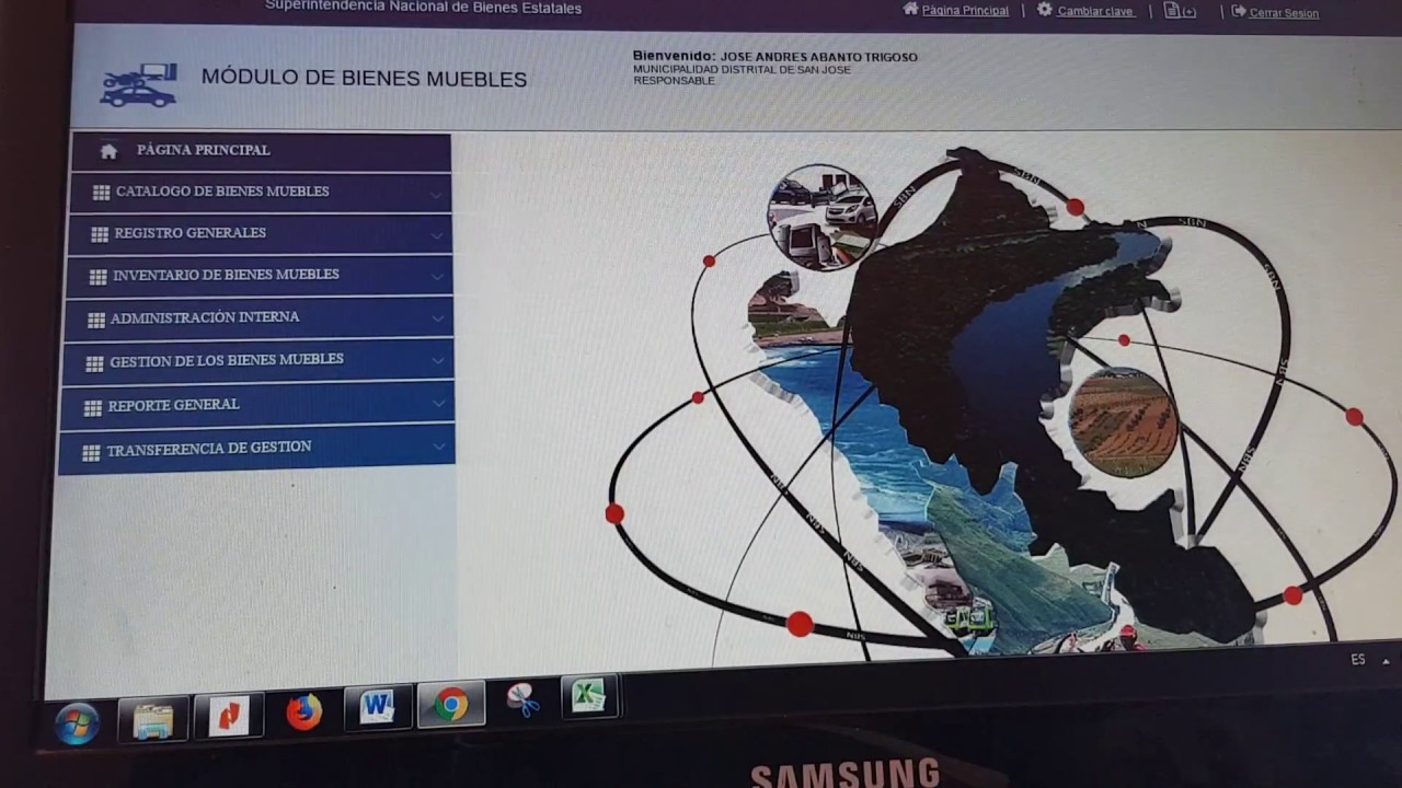 APLICATIVO SINABIP _ GESTION DE BIENES ESTATALES