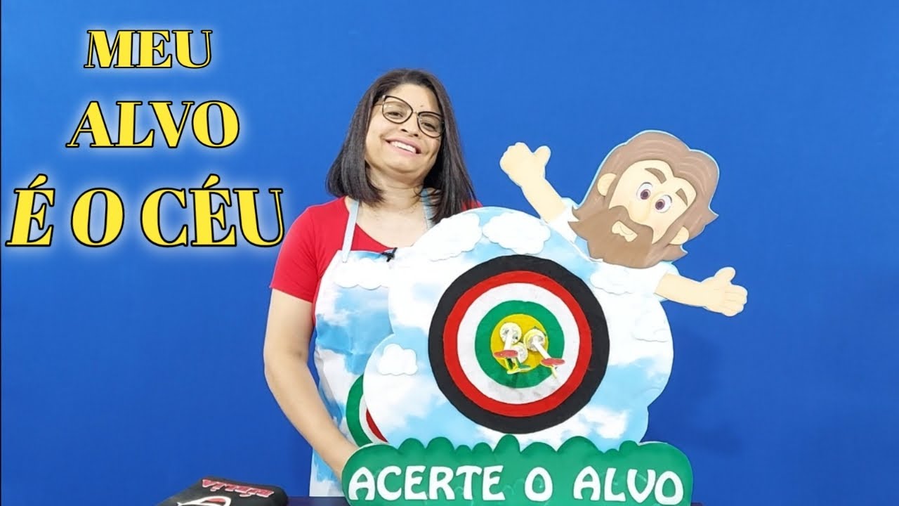 MEU ALVO É O CÉU | História Bíblica Infantil