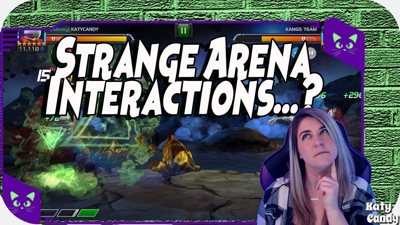 Strange Arena Interactions? | Marvel Contest of Champions