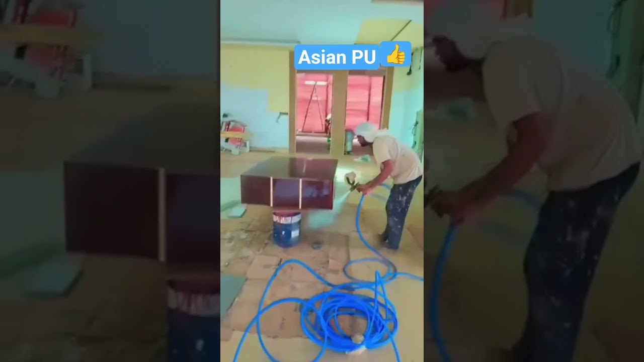 Asian PU high high gloss modular furniture 