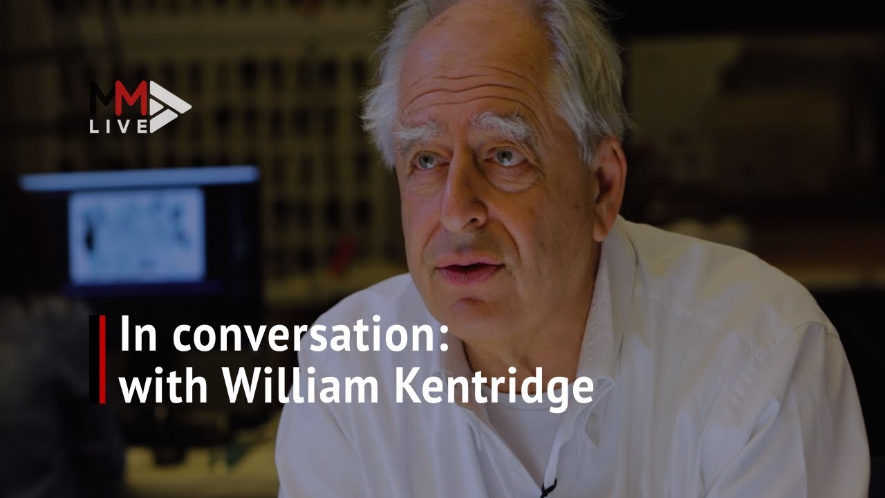 In discussion: with South African art legend William Kentridge