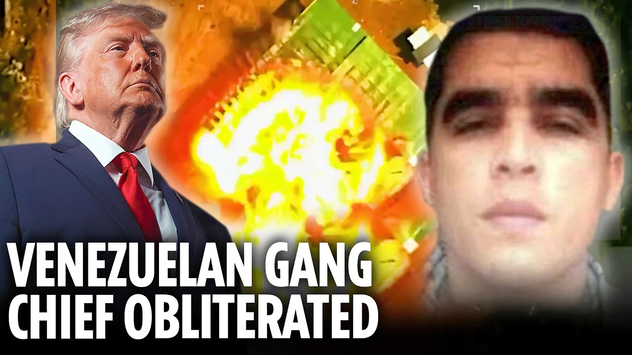 Venezuelan cartel leader killed in 'swift & lethal' US strike as dramatic vid shows huge explosion
