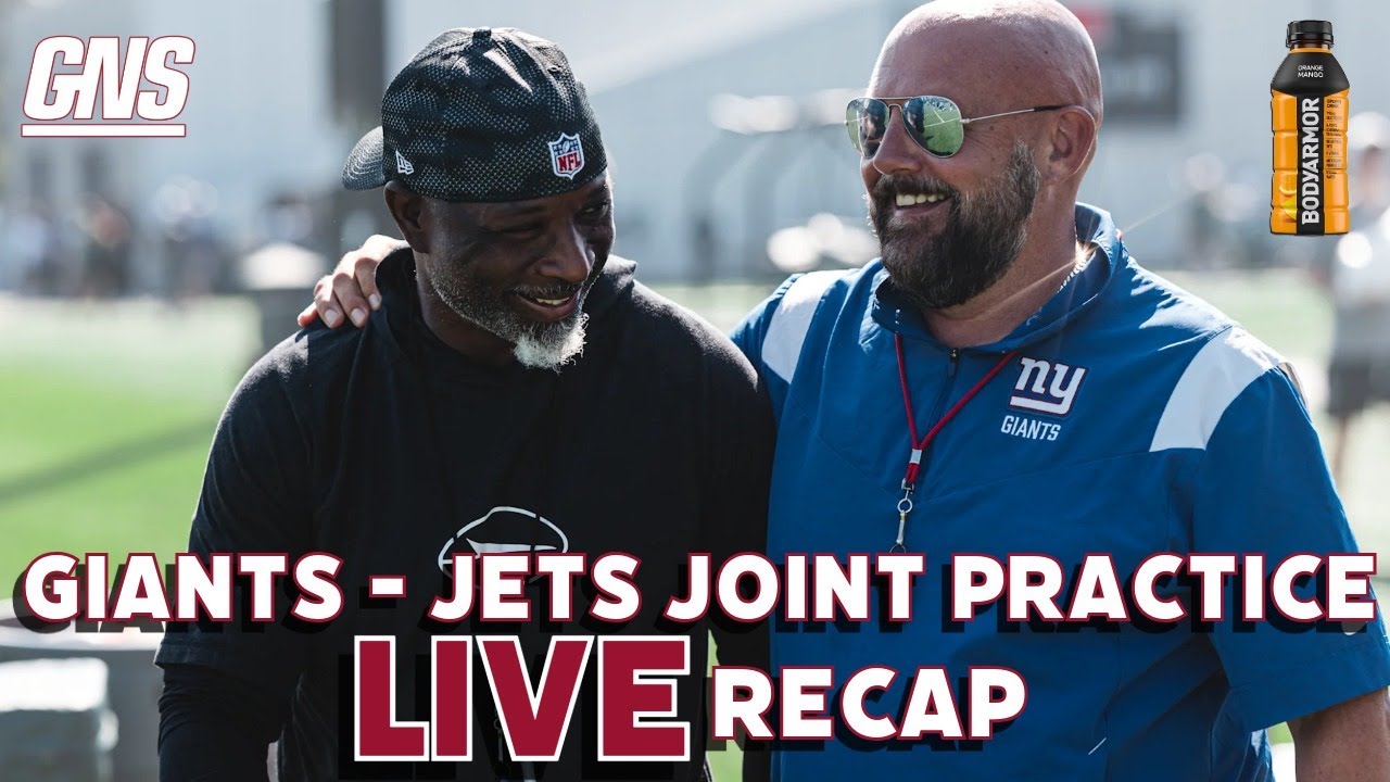 Giants-Jets Joint Practice #1 Recap Live Stream
