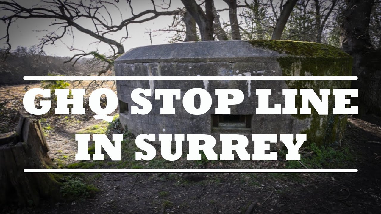 Abandoned WW2 Bunker: GHQ STOPLINE in Surrey