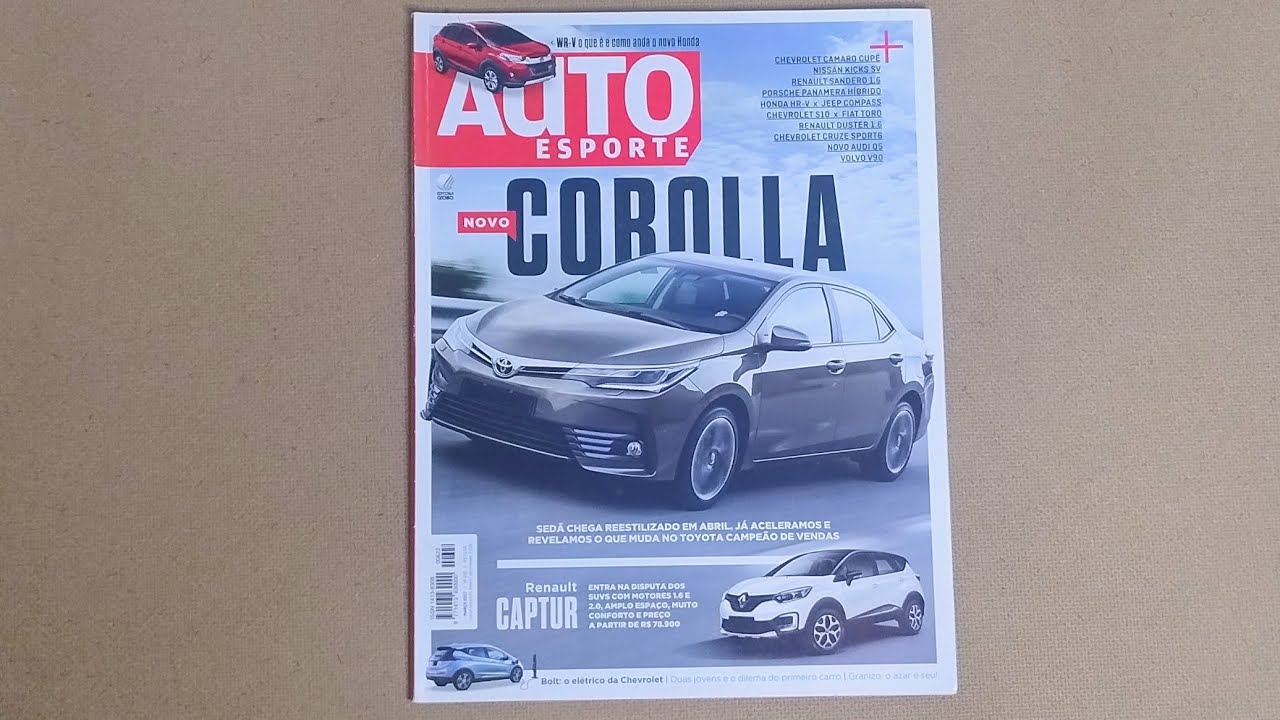 Revista AUTO ESPORTE (Edição 622 -  Março/2017) #autoesporte #garagemdochico