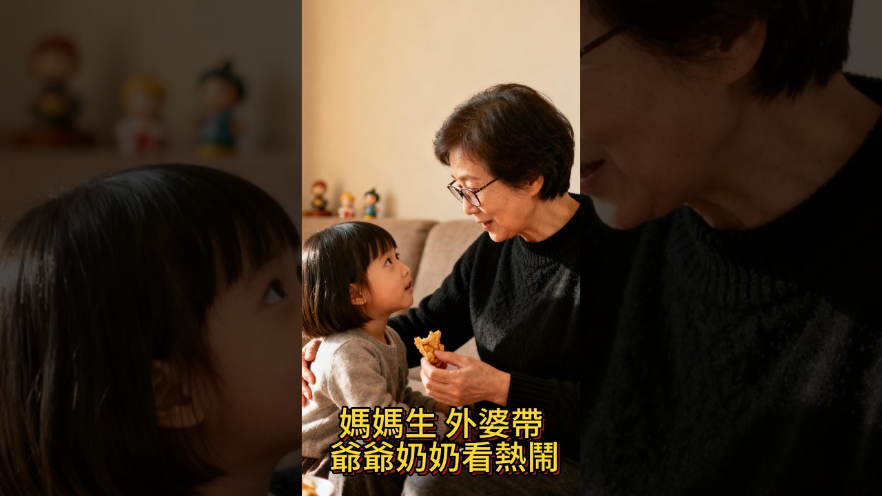 妈妈生 外婆带 爷爷奶奶看热闹