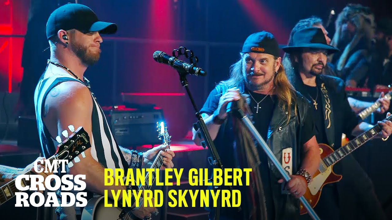 Brantley Gilbert & Lynyrd Skynyrd Perform 'Sweet Home Alabama' | CMT Crossroads
