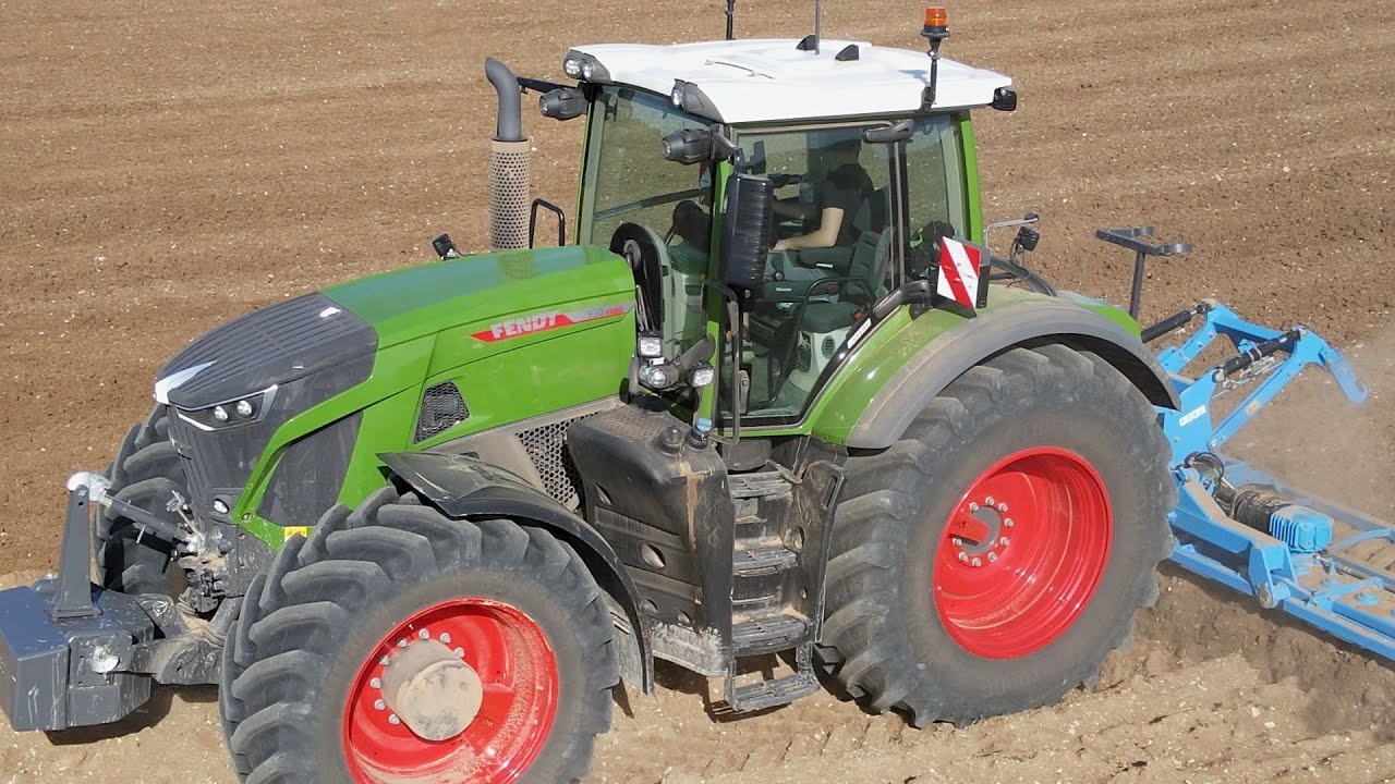 FENDT 900 GEN 7 avec herse Lemken 6 M !