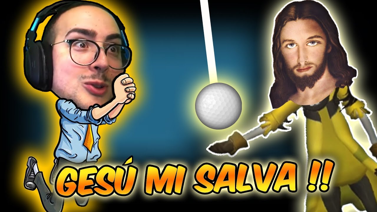 Gesù mi ha salvato la pallina!! | GOLFING OVER IT | GAMEPLAY ITA | MatteoHS