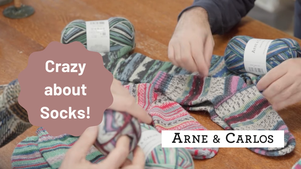 ✨ New Colors in the ARNE & CARLOS Sock Yarn Collection! Inspired by Norwegian Folk Art