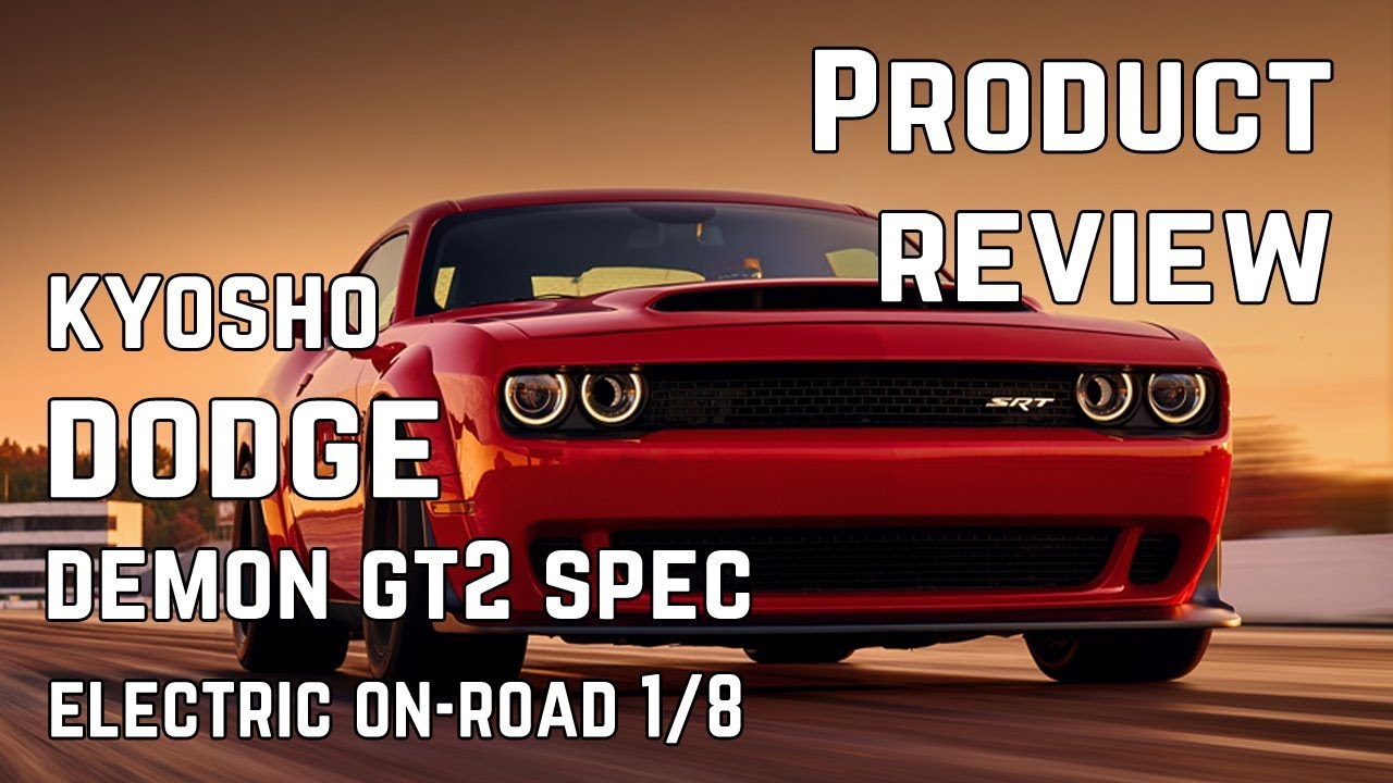 Kyosho Inferno GT2 Dodge Challenger SRT DEMON 4WD RS - Product Review