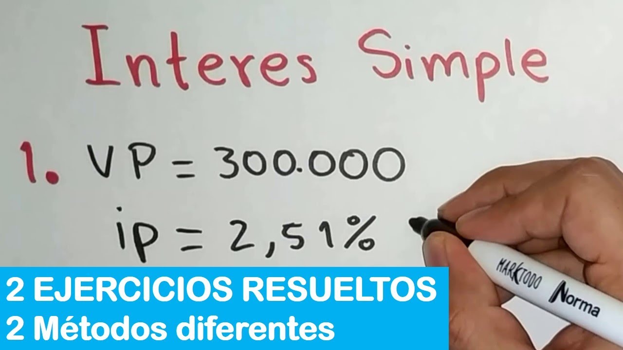 Como calcular el VALOR FUTURO en INTER&Eacute;S SIMPLE (Formulas y Ejercicios)