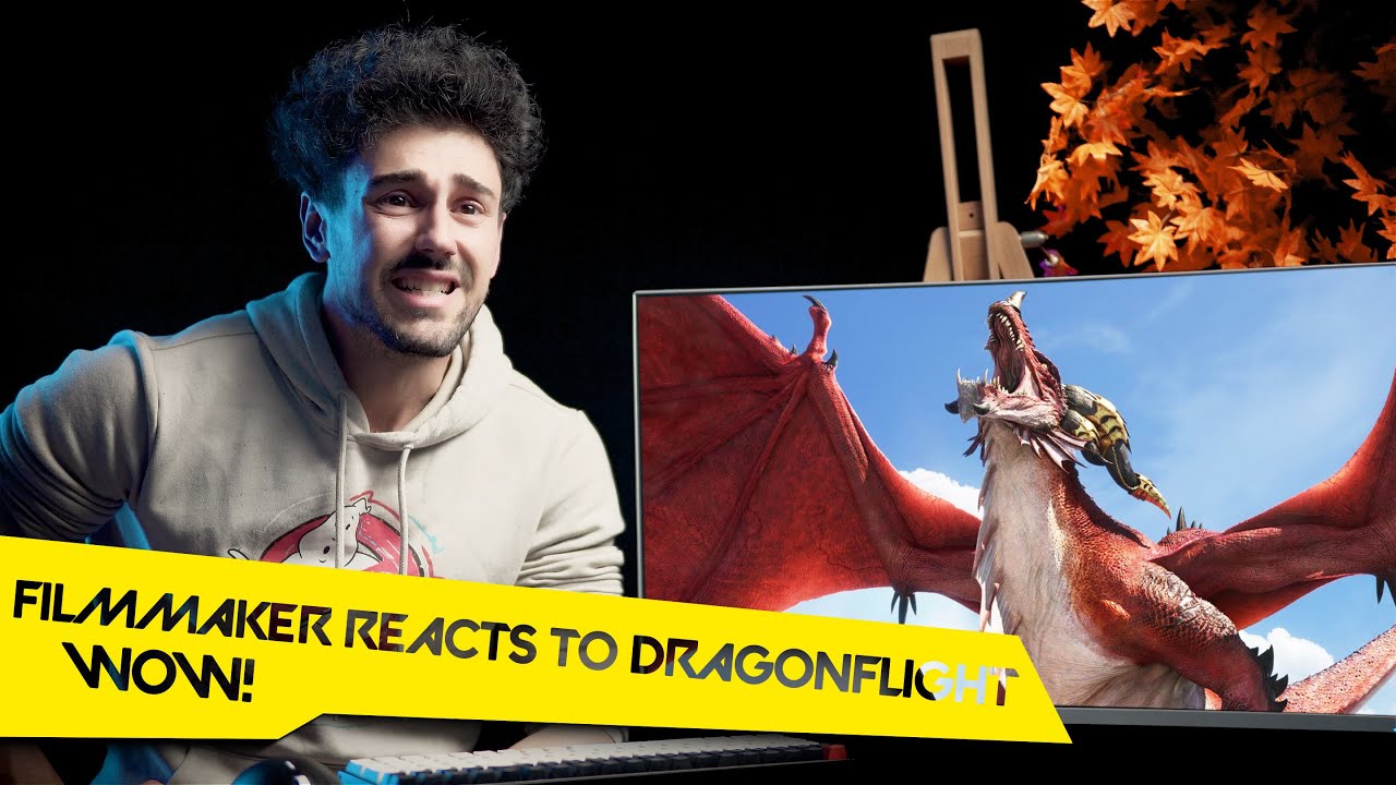 FILMMAKER REACTS TO WORLD OF WARCRAFT DRAGONFLIGHT CINEMATIC TRAILER!
