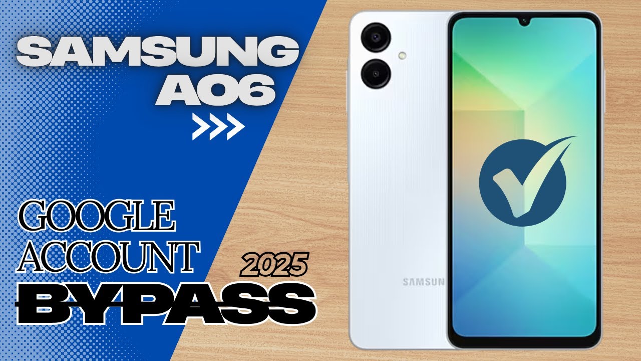 Samsung A06 FRP Bypass | Google Account Bypass Galaxy A06