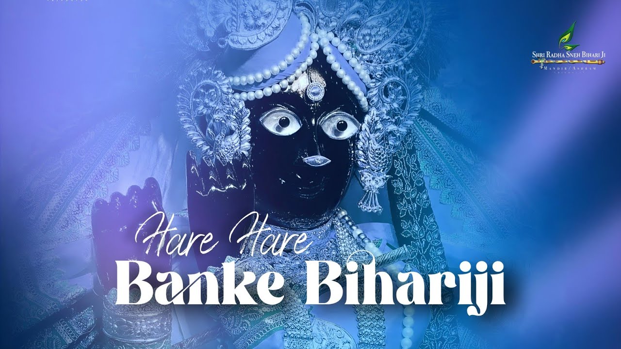 Hare Hare Banke Bihariji🪷 #Shriradhasnehbiharimandir #bhajan #bihariji❤️ #vrindavan #mandir #bhakti