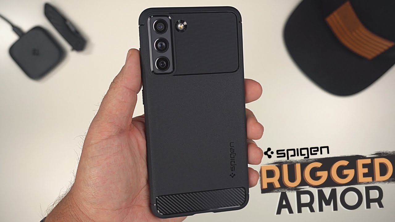 Чехол Spigen Rugged Armor для Samsung Galaxy S21 Fan Edition!