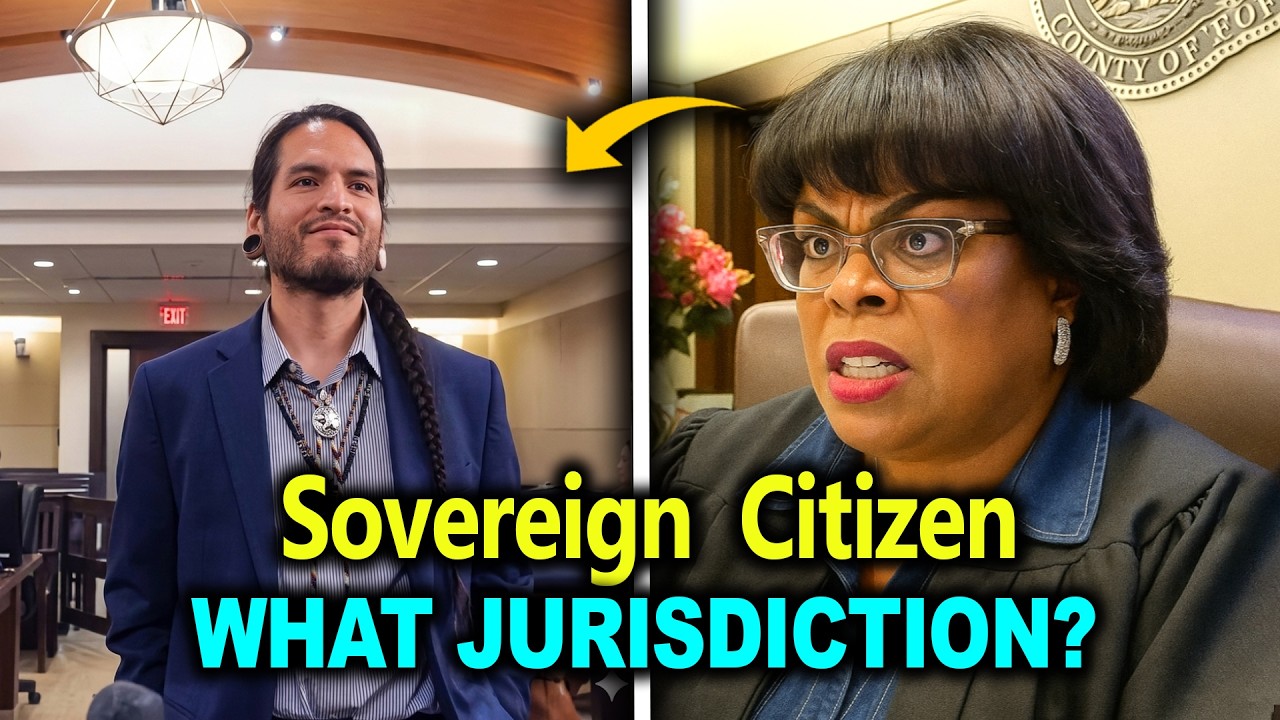 Sovereign Citizen Tries “Flesh and Blood Man” Defense — Judge Immediately Corrects Him