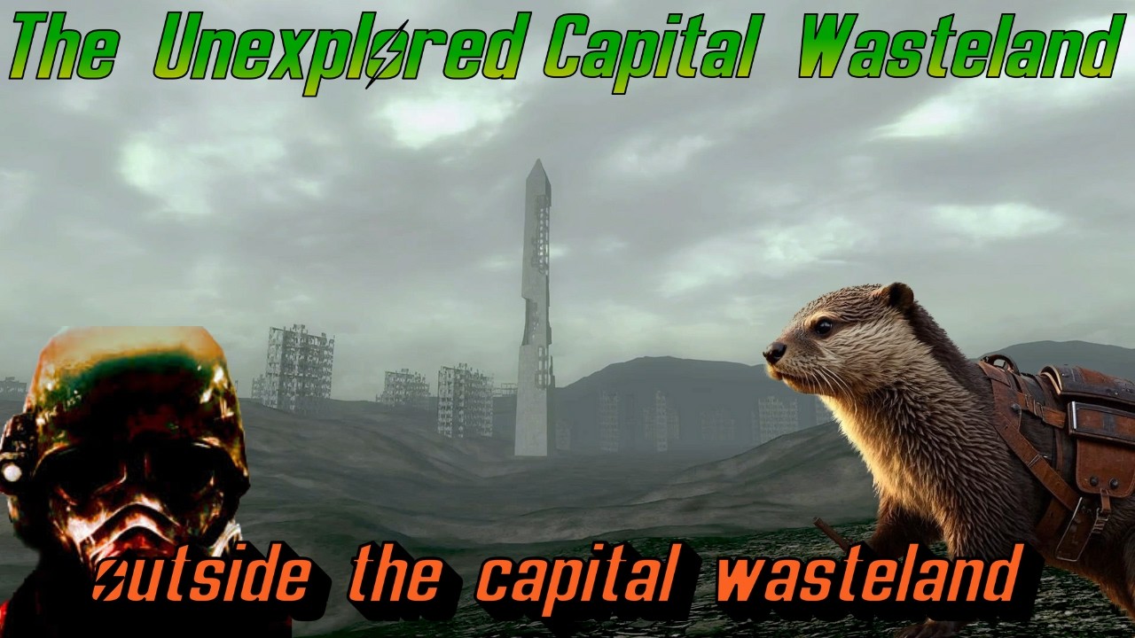 The Unexplored Capital Wasteland: outside the capital wasteland