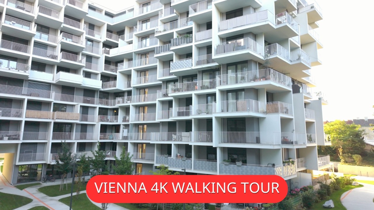 🇦🇹🎥 Along Metro U4 | From Hietzing to Schönbrunn | Vienna 4K Virtual Walk 🇦🇹