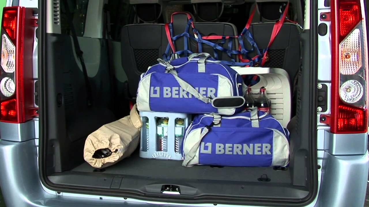 Ladungssicherung im PKW mittels Formschluss bei privaten Transporten