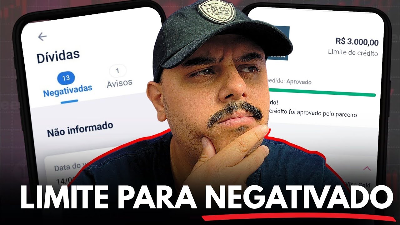 🔥 NEGATIVADOS EM 2026: TOP 3 BANCOS QUE MAIS LIBERAM LIMITE PARA NOME SUJO.